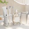 Saving Space Toothbrush Holder Multi-slot Cosmetics Storage Rack New Toothpaste Holder  Bathroom