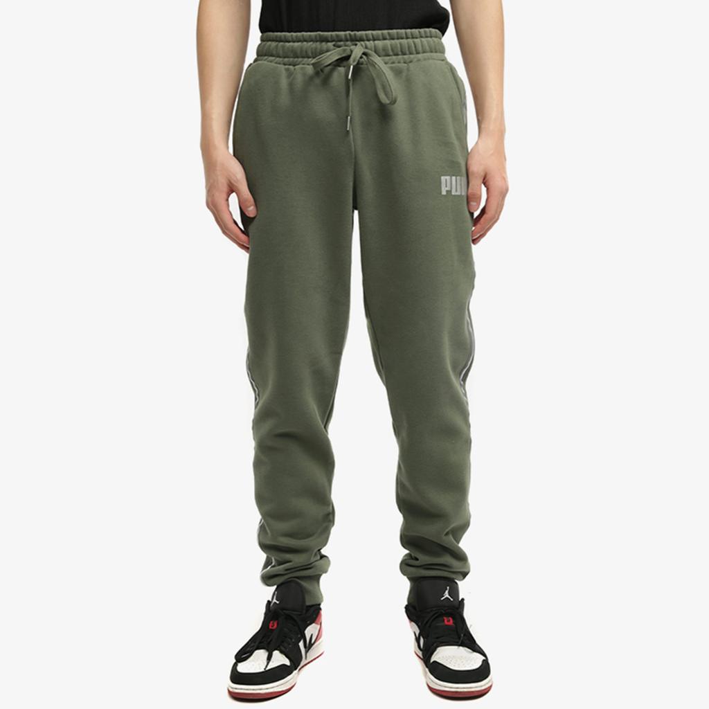 PUMA Knitted Sweatpants Men's Jasper Thickened Cuffed Pants 587142-64