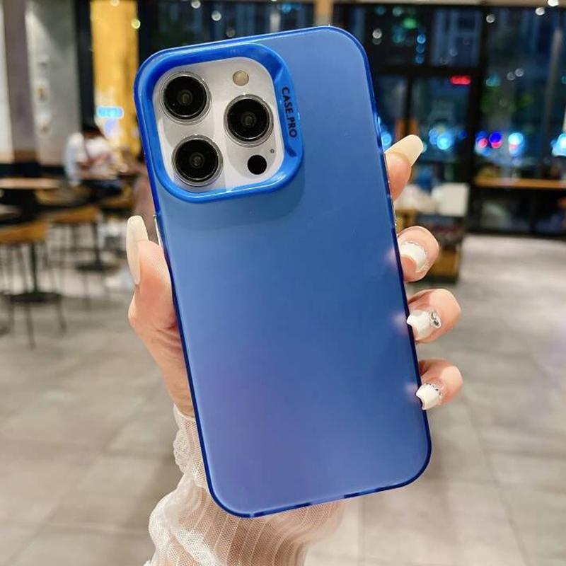 Fashion Colorful Sliver Double Sided Phone Shell Soft Edge Hard Case Full Cover Shockproof Phone Casing for Xiaomi Redmi Poco