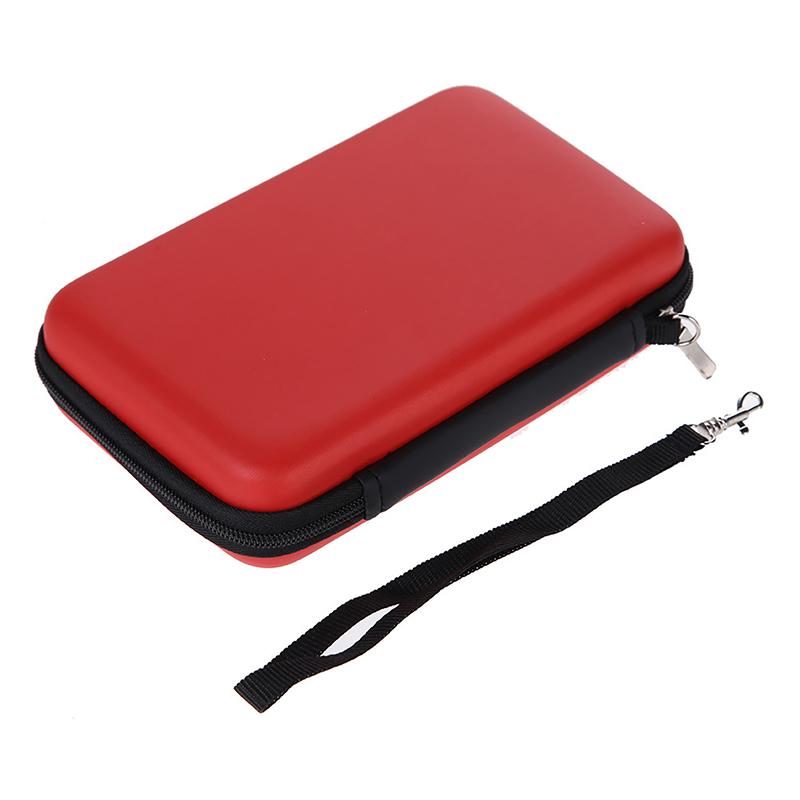 1Pc For New 3Ds Xl 3Ds Ll Eva Skin Carry Hard Case Bag Pouch For Nintendo 3Ds Xl Ll With Strap All Around Protective Case