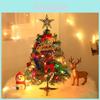 Charming Mini Christmas Tree Set In 30cm 45cm And 60cm Perfect For Holiday Dcor