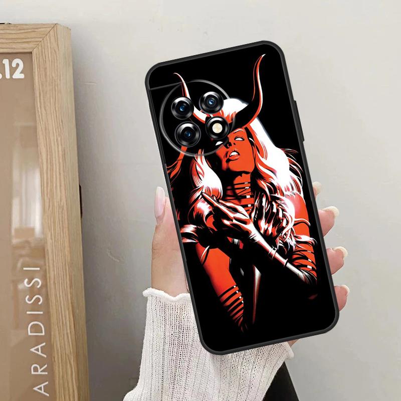Devil Woman Case For OnePlus Nord CE 5 2 3 4 Lite N20 N30 OnePlus 15 13 12 10 R 13T 10T 11 9 10 Pro Cover