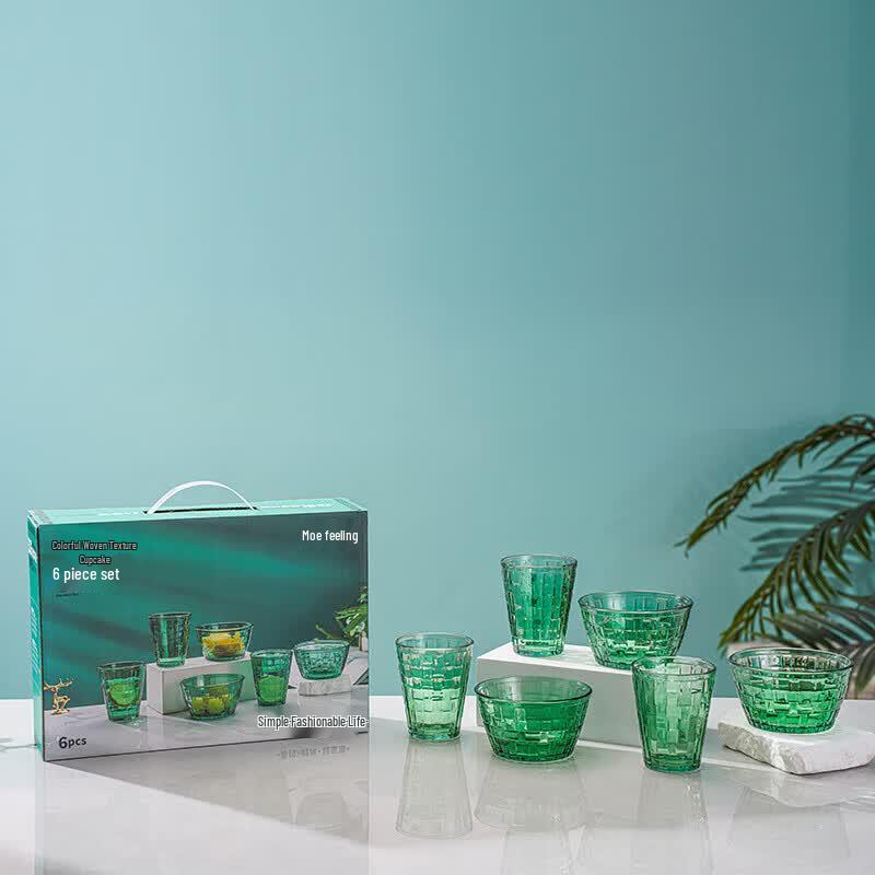 YiLiWu Dazzling Woven Glassware Set