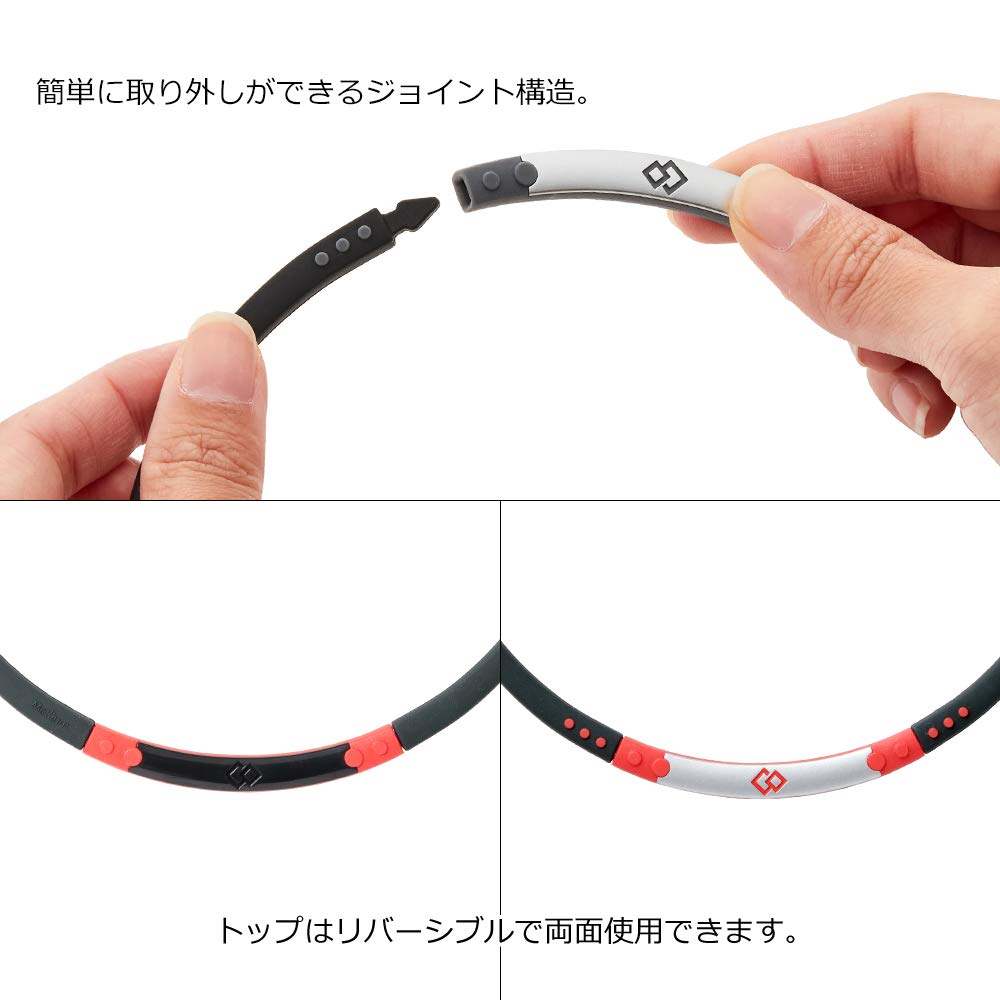 Colantotte Wacle Neck Sport Black x Gray ABAPS37S