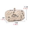 Satin Diamonds Party Hight Quality Women Day Clutch Diamonds Gift Wedding Evening Bags  Arrival Shoulder Chain Purse