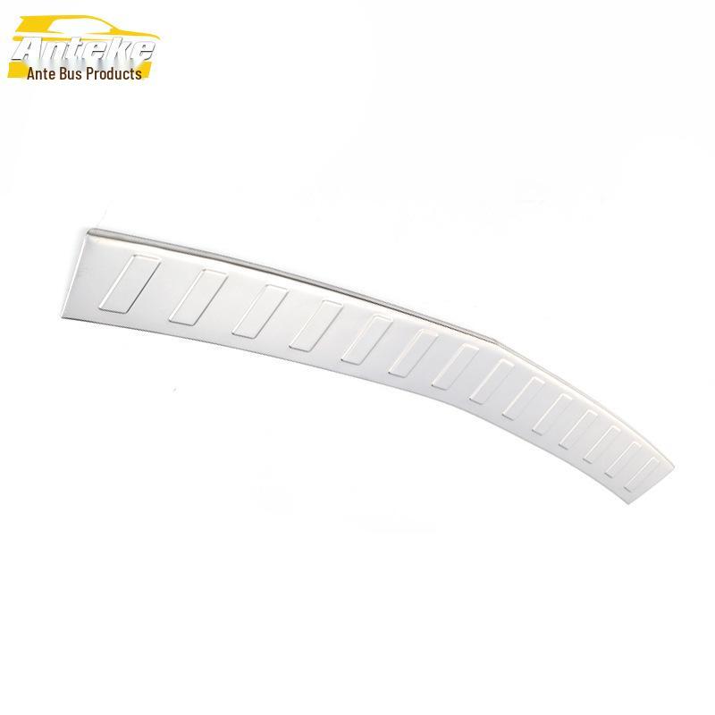 GLK300 Rear Guard Plate: Stainless Steel Tailgate Trunk Protection Pedal Accessory