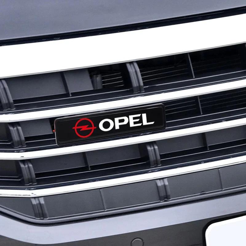 Car Front Cover Grille Lamp Emblem Decor LED Lightings for  Opel Astra j Insignia Astra g Corsa Zafira b Mokka Vivaro Meriva