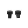 2*Carbon Fiber ABS Gear Shift Knob Head Cover Fit For Jeep Wrangler JK 2007-2010