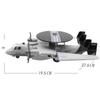 1/72 Scale Model Aircraft Military Eagle Eye for Early Warning Aircraft Model Diecast Alloy