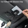 Car Sunglasses Holder Sun Visor Glasses Clip Interior Accessories For Corsa Astra Insignia Vectra Zafira Meriva Mokka