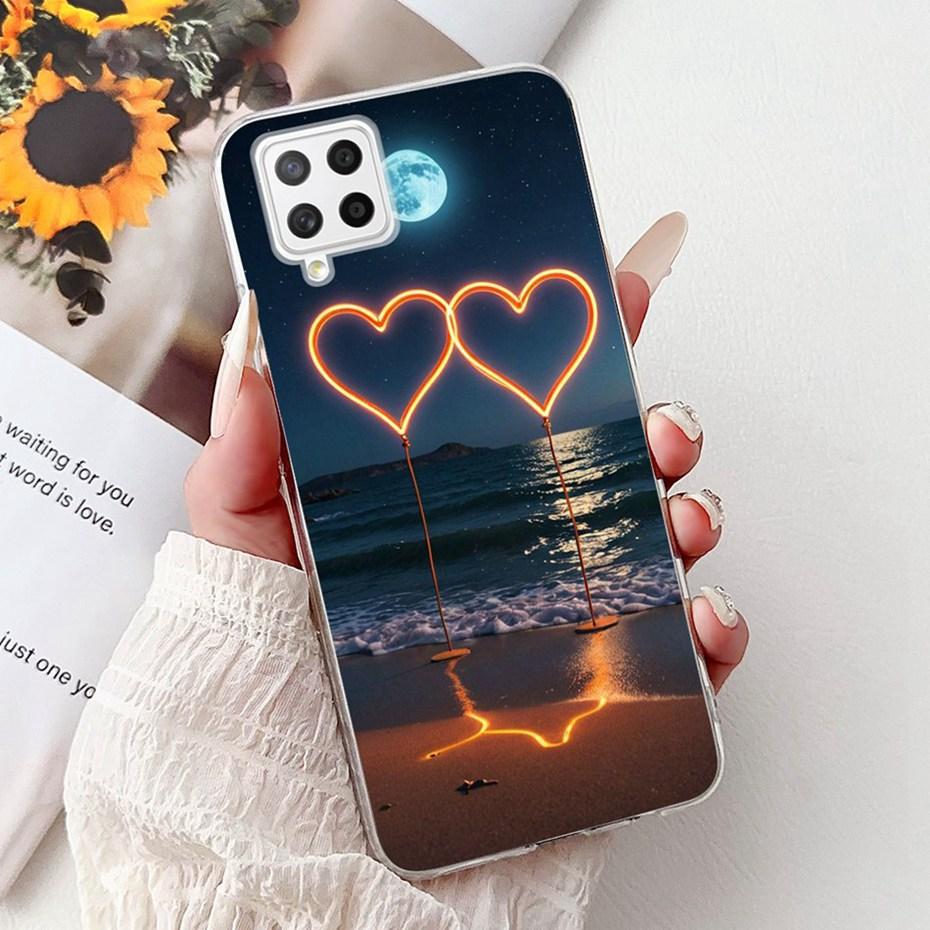 New Fashion Painting Case For Samsung Galaxy A22 A225F A226B Soft Silicone TPU Phone Cases For Samsung A22 4G 5G Cover Bumpers