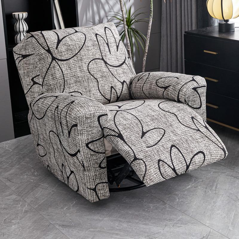 1PC Stretch Geometry Recliner Armchair Cover Split Relax Sofa Slipcover 1seater All-inclusive Single Couch Cover for Living Room