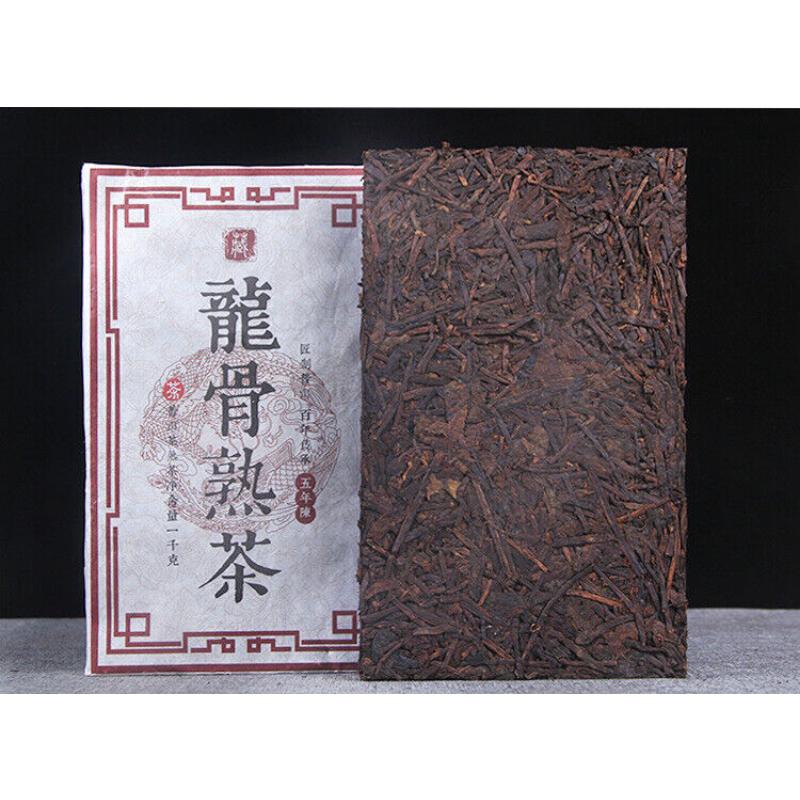 1000g Čierny čaj Puerh Tea Zrelý čaj Tehla Old Tea Stonka Dračia kosť Zrelý čaj