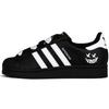 Originals Superstar 2 Shell Head Black Legend Leather Abrasion Resistant Breathable Low Top Skateboard Shoes JI0079(Team1664-)