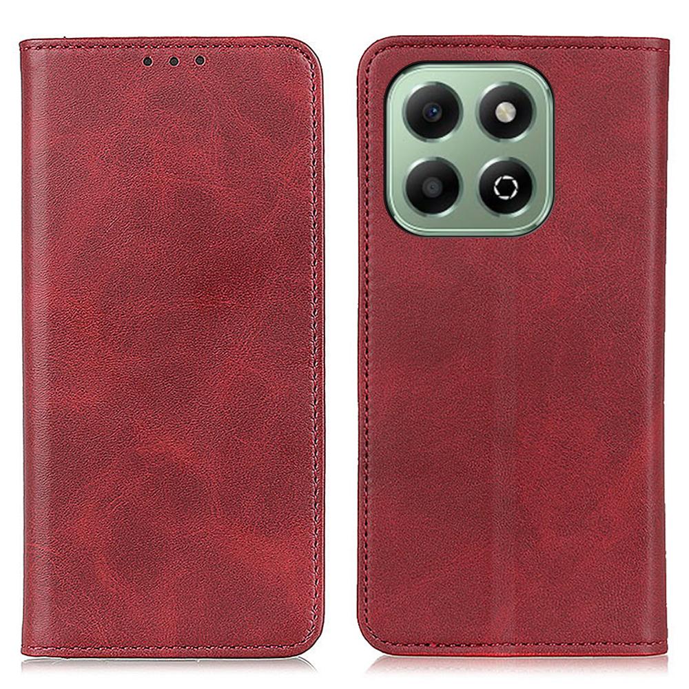 For Honor X6b 4G Case Split Leather Flip Wallet Phone Cover