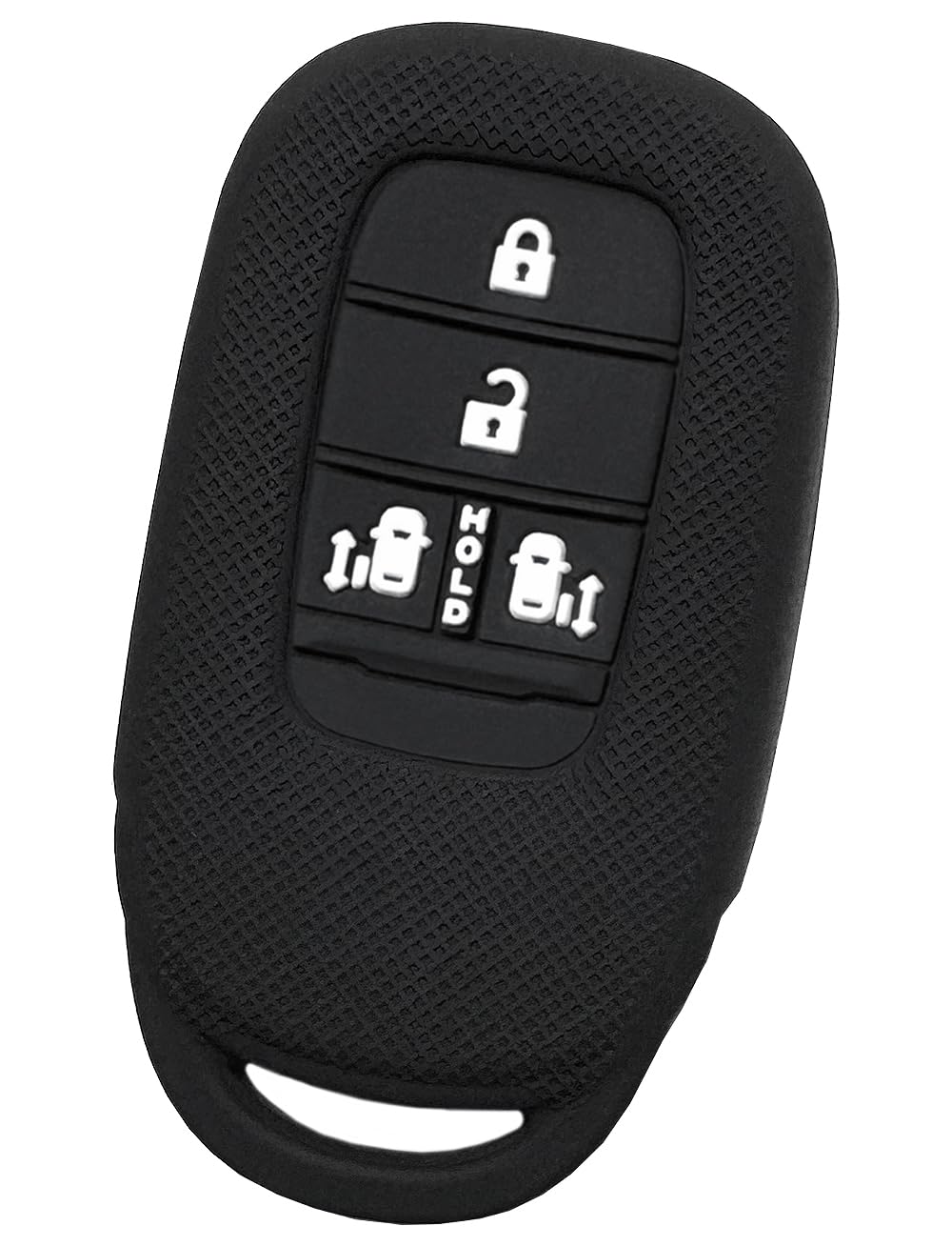 

[ИКТ] Силиконовый чехол для смарт-ключа Honda 4 кнопки / NBOX (2023~) N чёрный