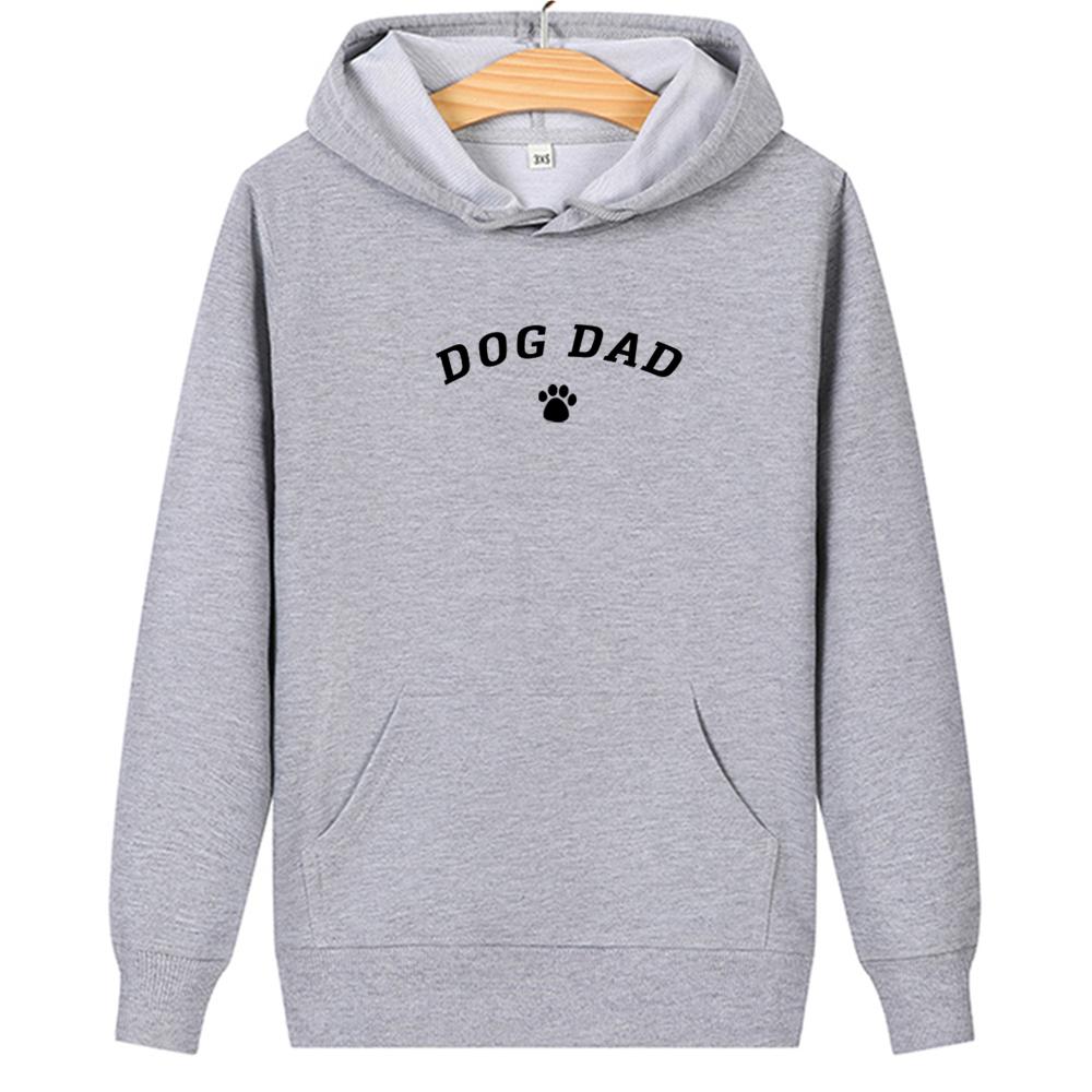 Casual Sweatshirt Matching Clothes for Couples Kpop Lovers Autumn Men Women Hooded Pullovers Dog Dad Mom Print Hoodies