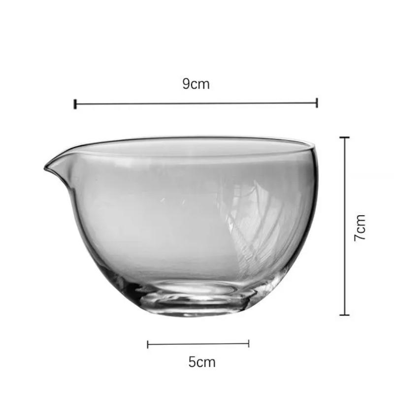 Glass Matcha Chawan Matcha Bowl Heat-resistant Kung Fu Tea Set Accessories Japan Ceremonial Matchas Mixing Bowl Kitchen Tools