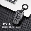 Carbon Car Remote Key Case Cover For Kia Cadenza K7 Carens Borrego Optima Picanto Morning Proceed Shuma Mohave Opirus 2009-2014