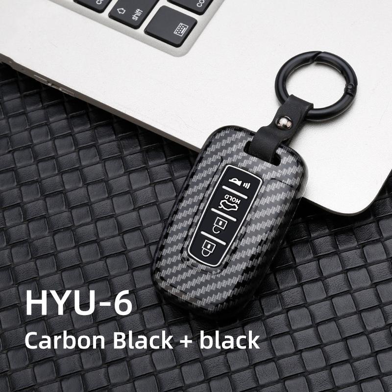 Carbon Car Remote Key Case Cover For Kia Cadenza K7 Carens Borrego Optima Picanto Morning Proceed Shuma Mohave Opirus 2009-2014