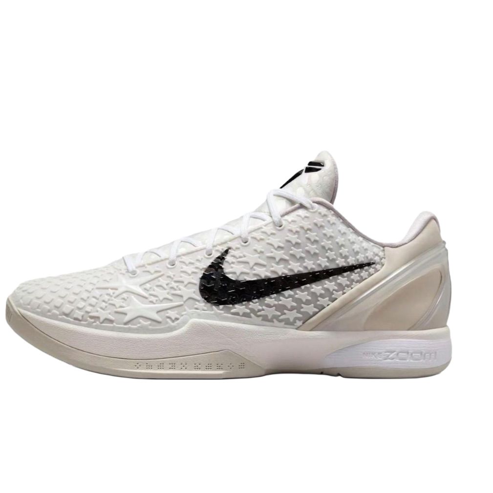 Nike Zoom Kobe 6 Protro 'All Star 2.0' Abrasion Resistant Abrasion Resistant Low Top Basketball Shoes Men's Pink Black FQ3546-100(Team-)