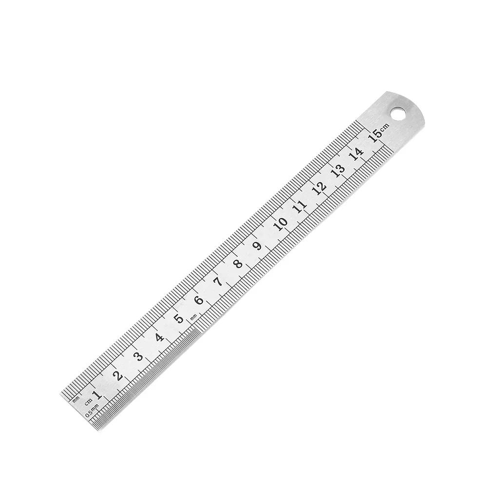 

Stainless Steel Metal Ruler Metric Rule Precision Double Sided Measuring Tools