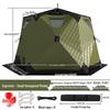 ZHONGBING Thickened Ice Fishing Tent