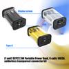 DIY Power Case For  6 Slot 18650 Batteries 22.5W Removable To Extend Battery Life Reducing Waste For Green Living