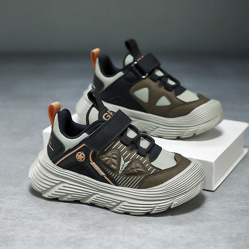 

Детская спортивная повседневная обувь для улицы Мужская обувь Удобная застежка-липучка Детская обувь Обувь для детского сада, среднего и старшего класса, обувь для начальной школы 37