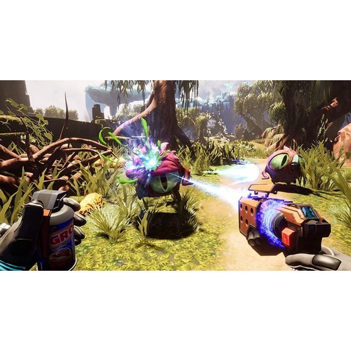 Journey To The Savage Planet sur SWITCH, un jeu Quake-like pour SWITCH.