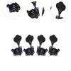 4 Pieces Electric Bass Tuning Pegs Knobs Keys Machine Heads Open Frame Tuner for Show