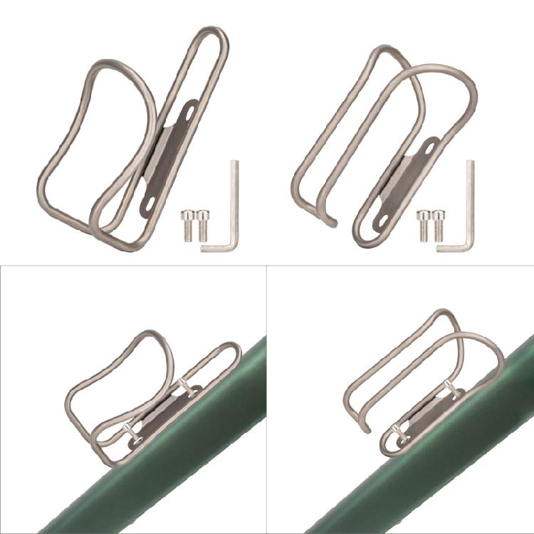Titaniums Alloys Hollows Bicycles Bottle Stand Bike Water Bottle Cage Bracket Bicycles Cycling Bottle Mount Stand