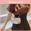 Trendy Street Style Saddle Bag 2023 Summer New Fashion Shoulder Bag Women's Bag Simple And Beautiful