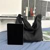 Borsa a Spalla Monocolore Unisex Grande Capacità Borsa a Tracolla per Pendolari