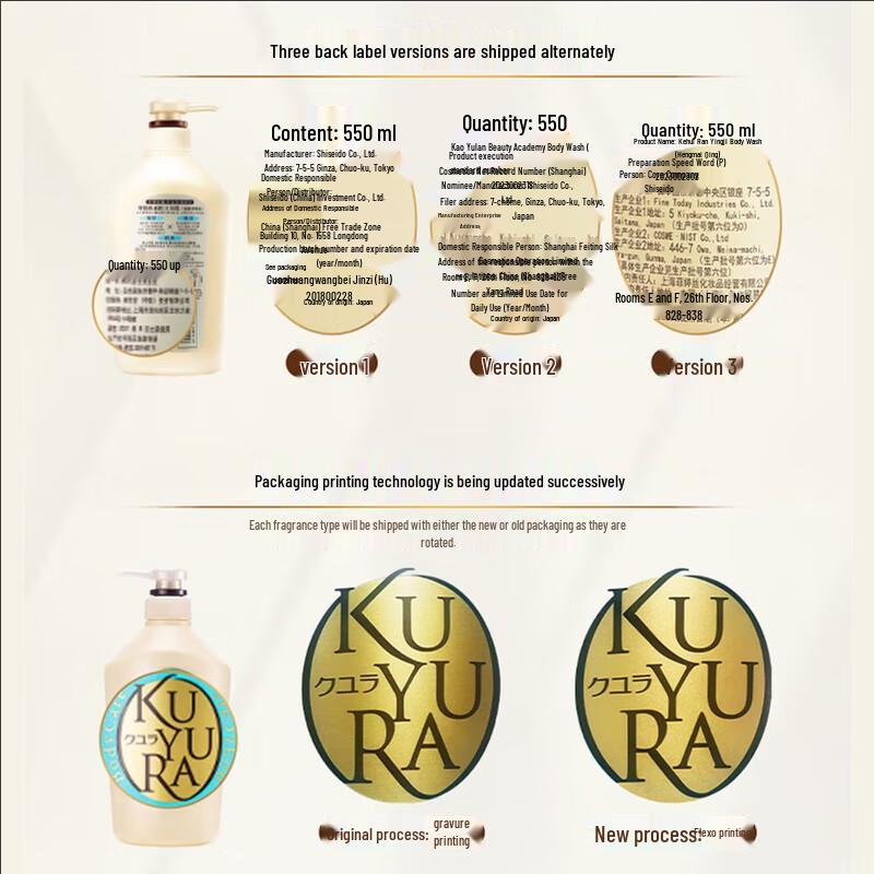 Koyouren Upgraded Beauty Skin Shower Gel (Random Scent)