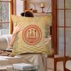 Masonic Lodge Freemasonry Logo Cushion Cover Polyester Sofa Cushions Decorative Throw Pillows Home Decoration Pillowcover