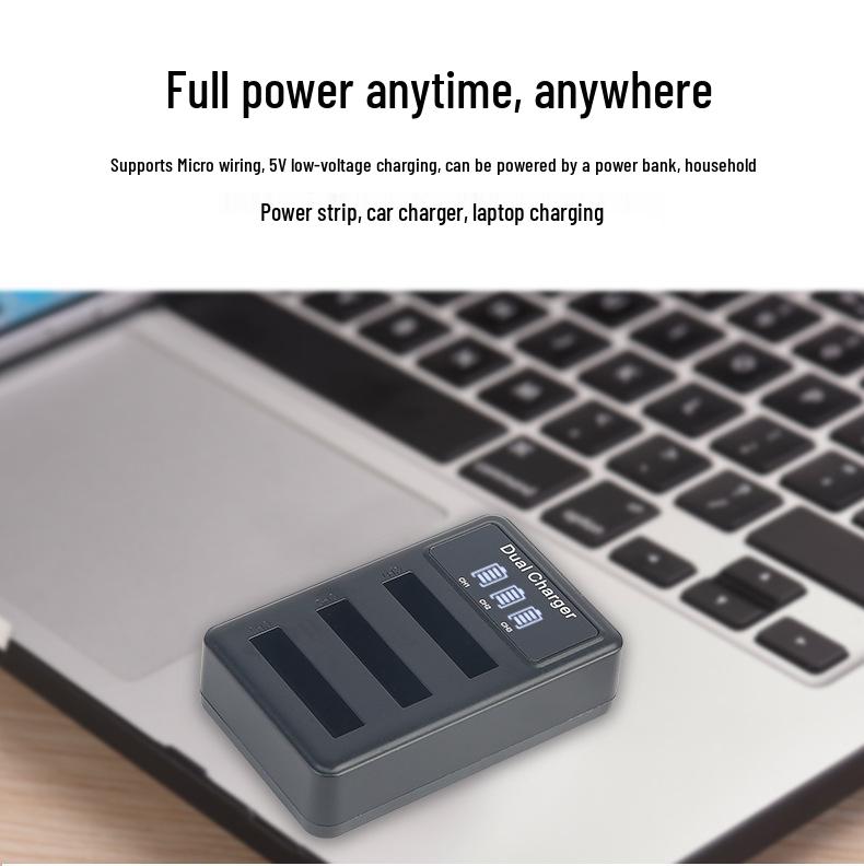 NB6L Triple Charger Compatible with Canon SX520 HS, SX530, SX600, SX610, SX700, SX710.