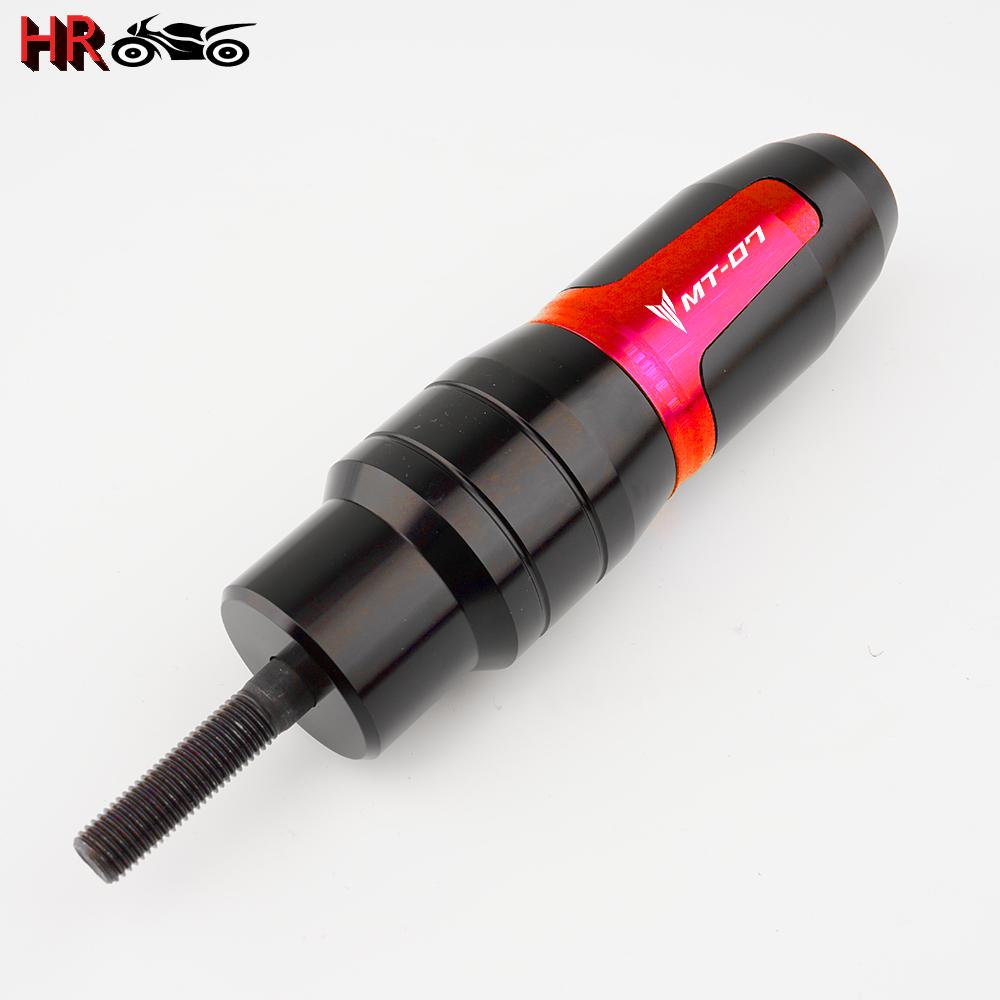 For YAMAHA MT-07 MT07 MT 07 2014 2015 2016 2017 2018 Motorcycle CNC Accessories Frame Crash Pads Exhaust Sliders Crash