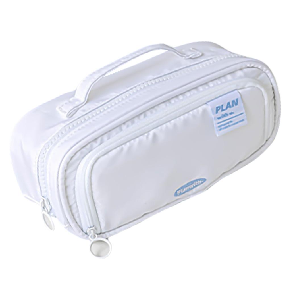 Large Capacity Pencil Case Simple Stationery Bag Pencil Pouch Expandable Pencil Bag Desk Organizers for Students Girls