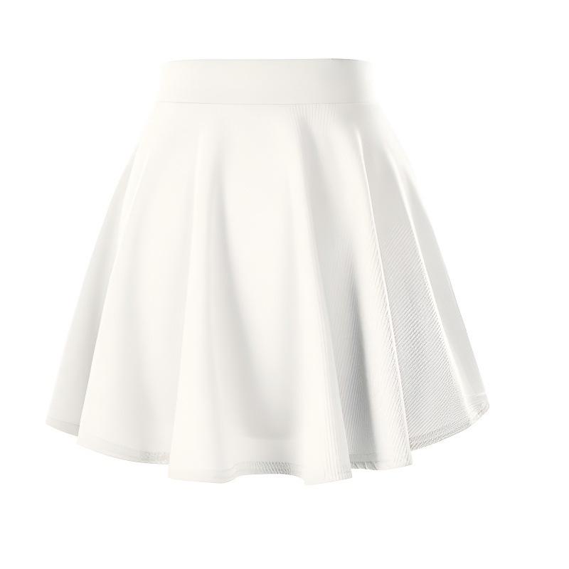 European & American Women's Versatile Stretchy Flared Mini Skirt - Casual Skateboard Skirt