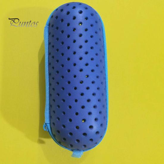 Swim Goggle-etui med glidelåslukking Lett beskyttelsesveske for briller Ventilert designbrilleboks for oppbevaring av svømmeutstyr