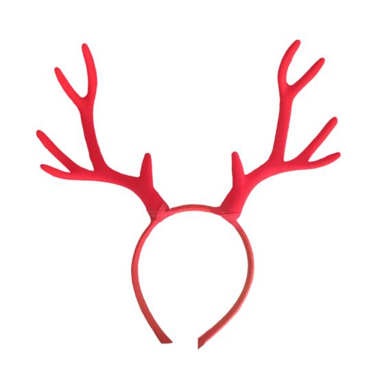 Christmas Antler Headband Festive Reindeer Horn Decor Hair Accessory Xmas Hairpin Festival Celebration Hair Hoop