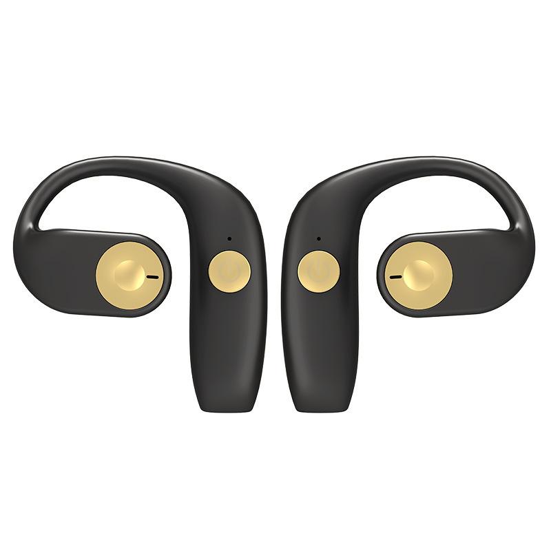

G15 OWS Hook Earphones Air Conduction Wireless Bluetooth-compatible Sports Headphones Black