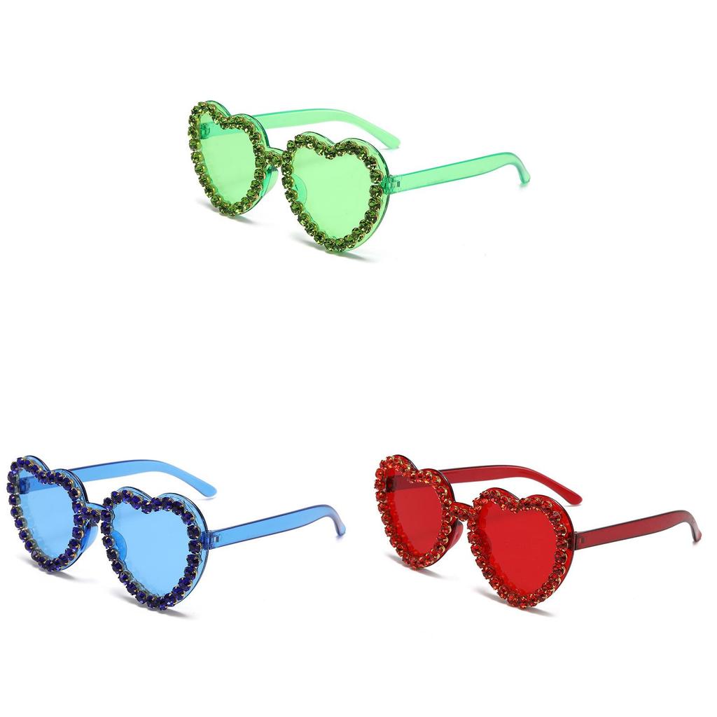 Fashion Heart Shaped Sunglasses For Women Men With Pc Frame Autumn