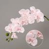 Artificial Orchid Flowers Long Stemmed Realistic Phalaenopsis Orchids No Maintenance Velvet Petals Fake Flower Home Decor