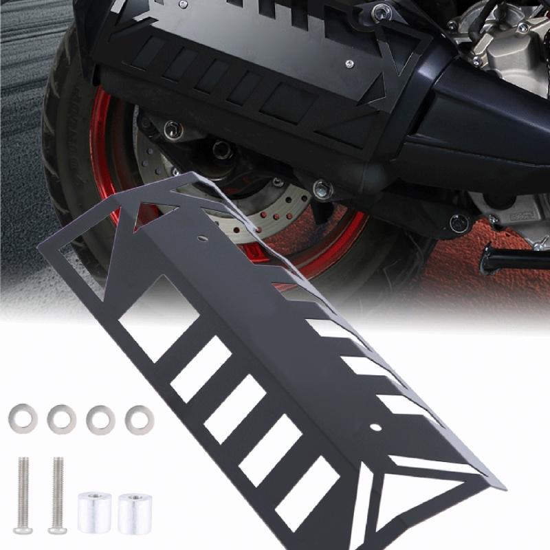 Anti Scald Motorcycle Exhaust Protections Motorcycle Exhaust Heat Protection Cover Simple Installation for XMAX300
