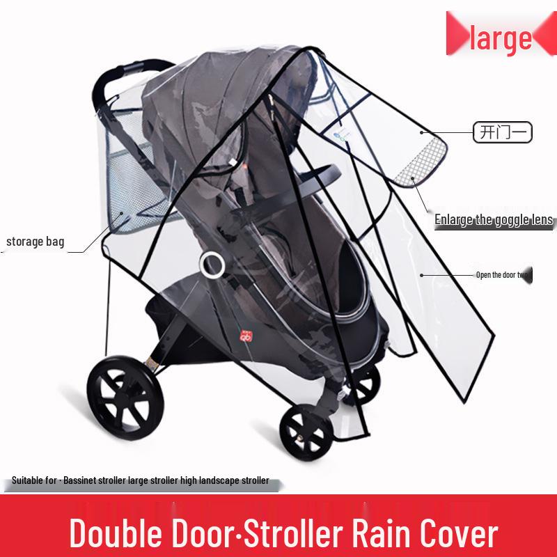 Universal Windproof Raincover for Baby Strollers
