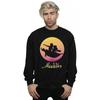 Disney Mens Aladdin Flying Sunset Sweatshirt