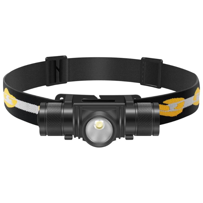 D10 1000LM LED Headlamp Powerful Lightweight Headlight Type-C Rechargeable Head Torch Waterproof Camping Fishing Lantern