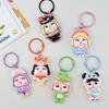 Cute Cartoon Crying Doll Keychain - Dress-up Pendant for Backpacks & Bags, Perfect Gift for Couples